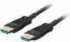Kabel HDMI M/M V2.1 20m 8K Czarny Optyczny AOC Lanberg (CA-HDMI-30FB-0200-BK)