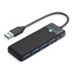 Hub USB-A 4x 3.0 5Gbps Orico czarny