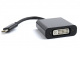 Gembird Adapter USB Typ-C do DVI (F) czarny