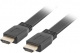 Lanberg Kabel HDMI M/M V2.0 1.8m Czarny 4k Flat