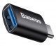 Adapter Baseus Ingenuity OTG USB Typ-C do USB-A 3.1, 10 Gbps - czarny (ZJJQ000001)